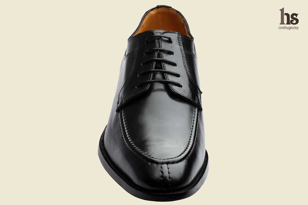 Derby With Cord Stich On The Vamp – Black