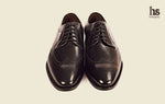 Wingtoe Derby Brogue with Decoration Punches on Quarters